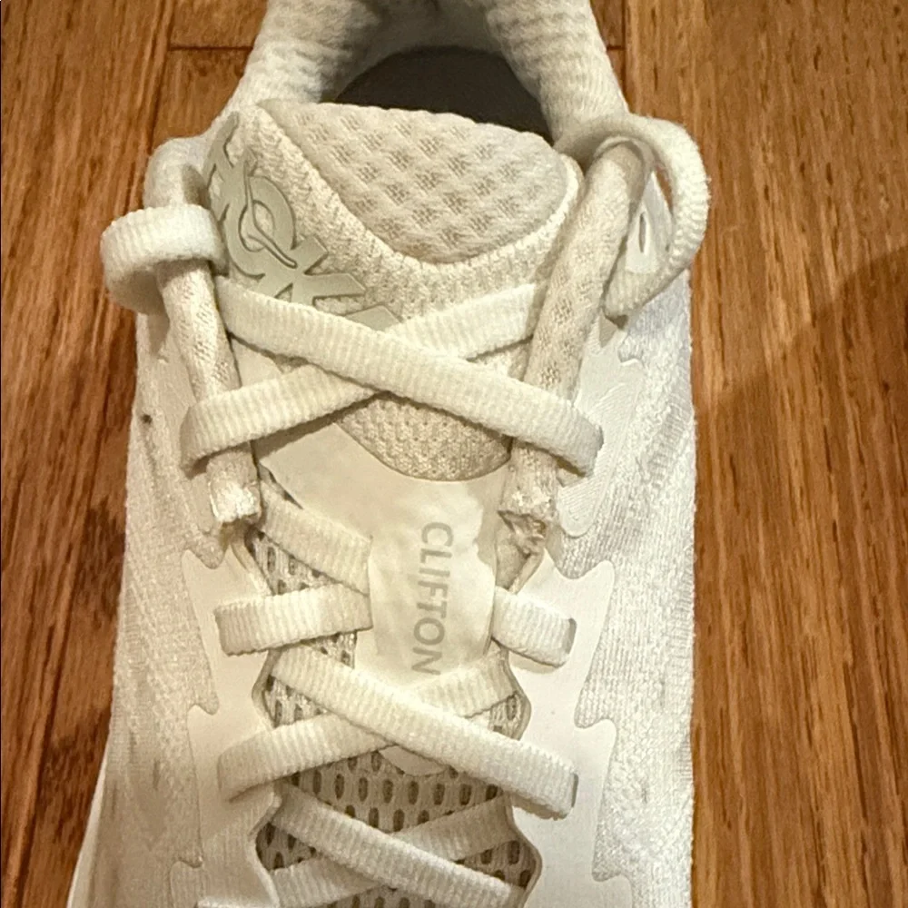 Hoka White Athletic Shoes - Picture 8 of 10